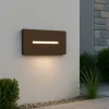 Segnapasso Led-Gea Luce Segnapasso led da incasso per esterno marrone led 3w 3000k 4000k 5000k ip54