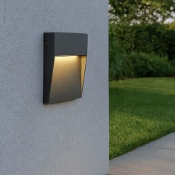 Segnapasso Led-Selezionato da Mazzolaluce Segnapasso led grafite per esterno 3w 3000k ip65