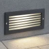 Segnapasso Led-Selezionato da Mazzolaluce Segnapasso led incasso per esterno 10w 4000k nero