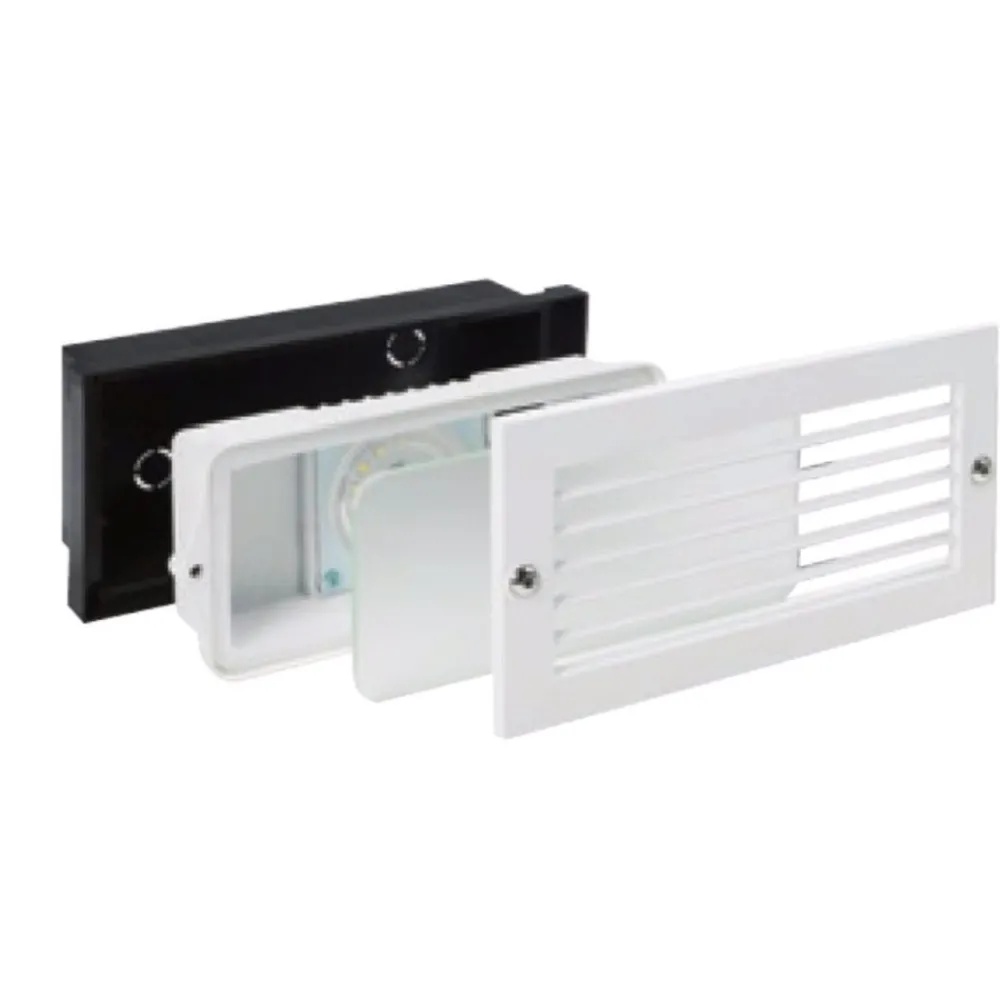 Segnapasso Led-Selezionato da Mazzolaluce Segnapasso led incasso per esterno 10w 4000k nero
