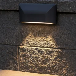 Segnapasso Led-Selezionato da Mazzolaluce Segnapasso led 3000k 6w da esterno grigio antracite fp