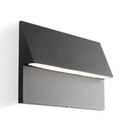 Segnapasso Led-Selezionato da Mazzolaluce Segnapasso led per esterni da incasso a parete grafite led 3000k