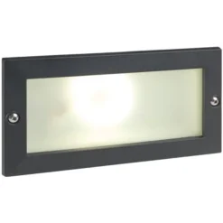 Segnapasso Led-Selezionato da Mazzolaluce Segnapasso led per esterni 10w 4000k nero da incasso