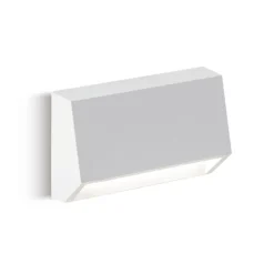 Segnapasso Led-Selezionato da Mazzolaluce Segnapasso led per esterno bianco da parete squadrato ip65