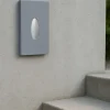 Segnapasso Led-Selezionato da Mazzolaluce Segnapasso led per esterno da incasso a parete grigio 3w 4000k