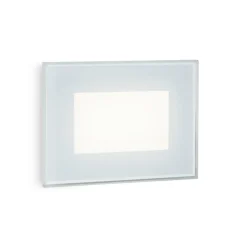 Segnapasso Led-Selezionato da Mazzolaluce Segnapasso led per esterno incasso a parete bianco 3w 3000k