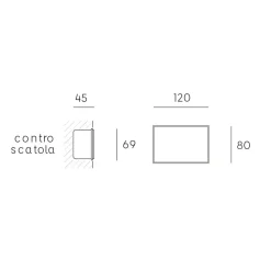 Segnapasso Led-Selezionato da Mazzolaluce Segnapasso led per esterno incasso a parete bianco 3w 3000k