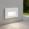 Segnapasso Led-Selezionato da Mazzolaluce Segnapasso led per esterno rettangolare bianco ip65