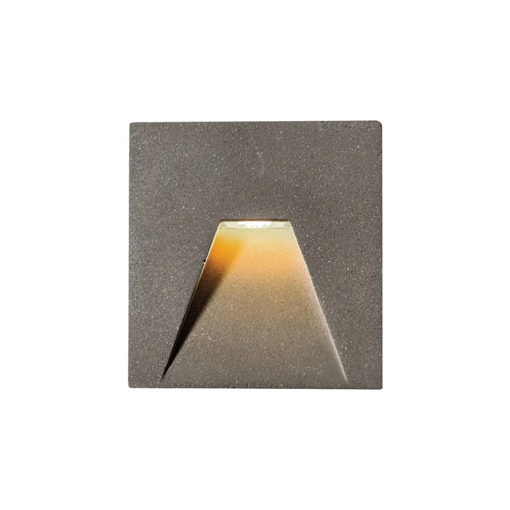 Segnapasso Led-Selezionato da Mazzolaluce Segnapasso led per esterno 4w 3000k cemento da incasso fp