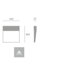 Segnapasso Led-Selezionato da Mazzolaluce Segnapasso led per esterno 6w 3000k bianco ip65