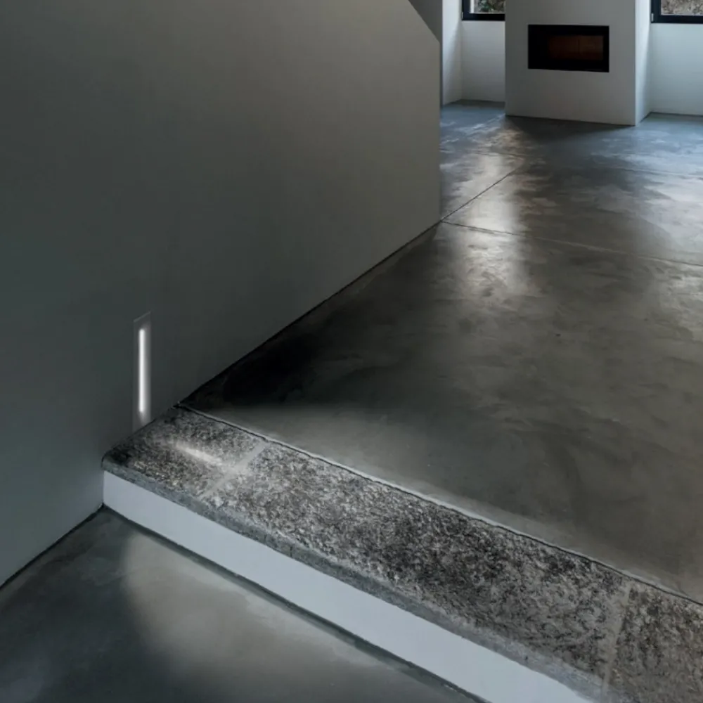 Segnapasso Led-Selezionato da Mazzolaluce Segnapasso led 3w 3000k bianco da incasso per scala gradini