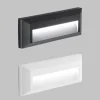 Segnapasso Led-IsyLuce Segnapasso led 2w 3000k da esterno cover bianco antracite