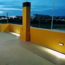 Segnapasso Led-IsyLuce Segnapasso led 2w 3000k da esterno cover bianco antracite