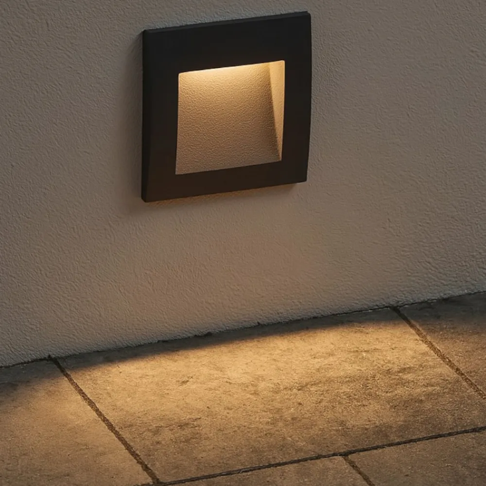 Segnapasso Led-Selezionato da Mazzolaluce Segnapasso led 1w 3000k da esterno da incasso