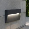 Segnapasso Led-Selezionato da Mazzolaluce Segnapasso led 6w 4000k grafite per parete esterni ip65