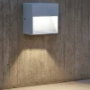 Segnapasso Led-Ideal Lux Segnapasso per esterno ip44 bianco quadrato g9 220v