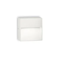 Segnapasso Led-Ideal Lux Segnapasso per esterno ip44 bianco quadrato g9 220v