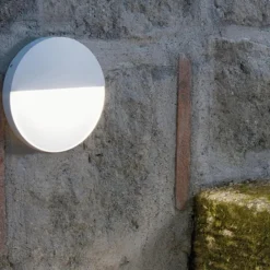 Segnapasso Led-Selezionato da Mazzolaluce Segnapasso per esterno senza incasso bianco rotondo led 3w 4000k