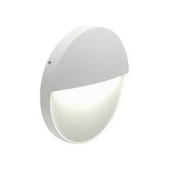 Segnapasso Led-Selezionato da Mazzolaluce Segnapasso per esterno senza incasso bianco rotondo led 3w 4000k