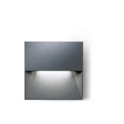 Segnapasso Led-Selezionato da Mazzolaluce Segnapasso quadrato led per esterno da incasso parete 8w 4000k ip65