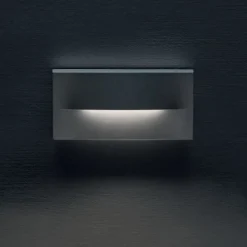 Segnapasso Led-Selezionato da Mazzolaluce Segnapasso rettangolare per esterno a parete led 4w 3000k ip65