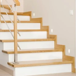 Segnapasso Led-Selezionato da Mazzolaluce Segnapasso scala faretto da incasso a scomparsa di gesso cristaly