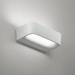 Applique Da Parete-Sforzin Illuminazione Sforzin aki applique da parete bianca led biemissione 11w 3000k