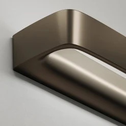 Applique Da Parete-Sforzin Illuminazione Sforzin aki applique da parete bronzo led biemissione 3000k