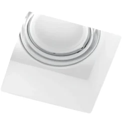 Faretti Da Incasso-Sforzin Illuminazione Sforzin attica faretto da incasso a soffitto gesso quadrato