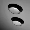 Faretti Da Incasso-Sforzin Illuminazione Sforzin lelanto faretto nero da incasso per controsoffitto luci orientabili