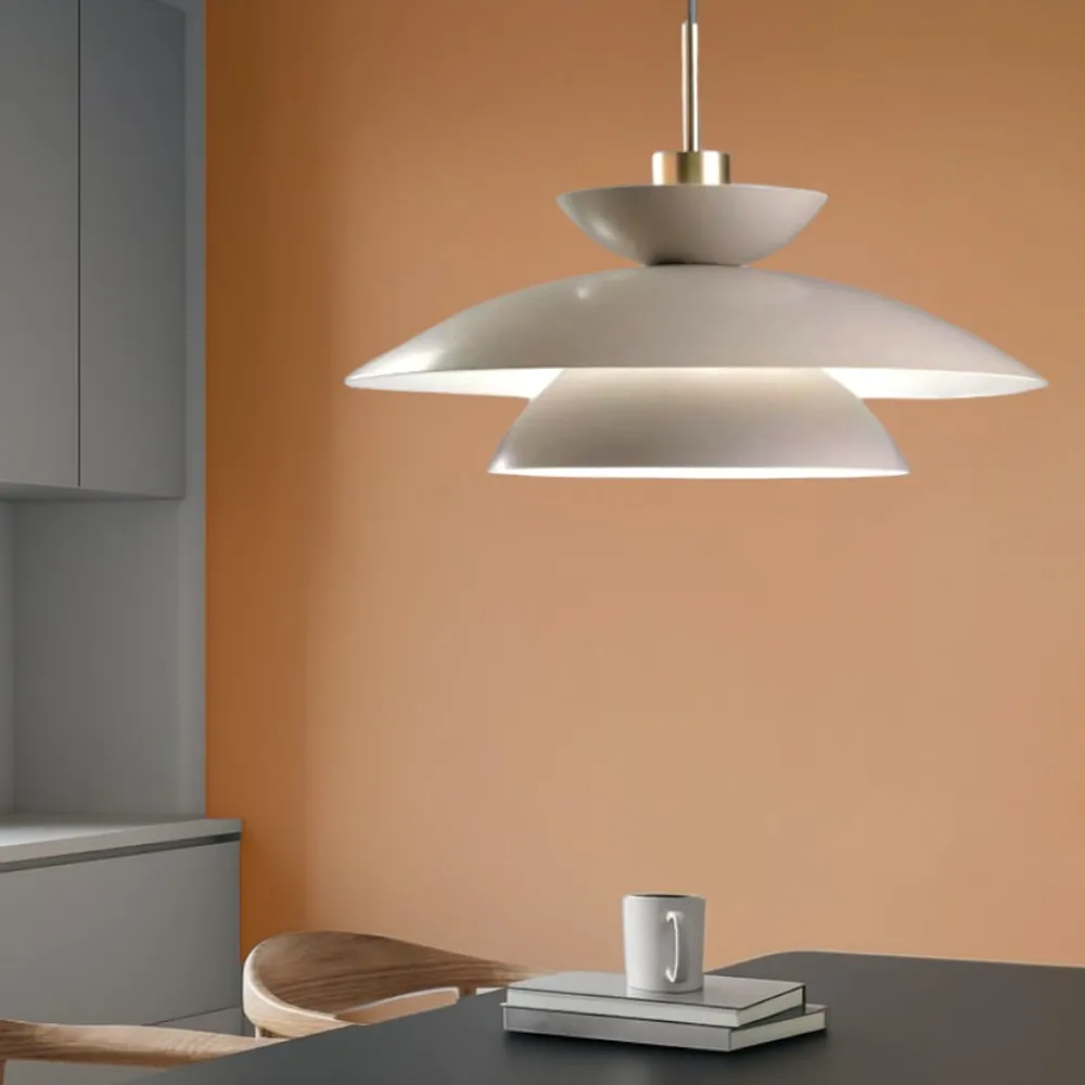 Lampadari Cucina-Miloox Sforzin kloe lampadario tortora per cucina moderna