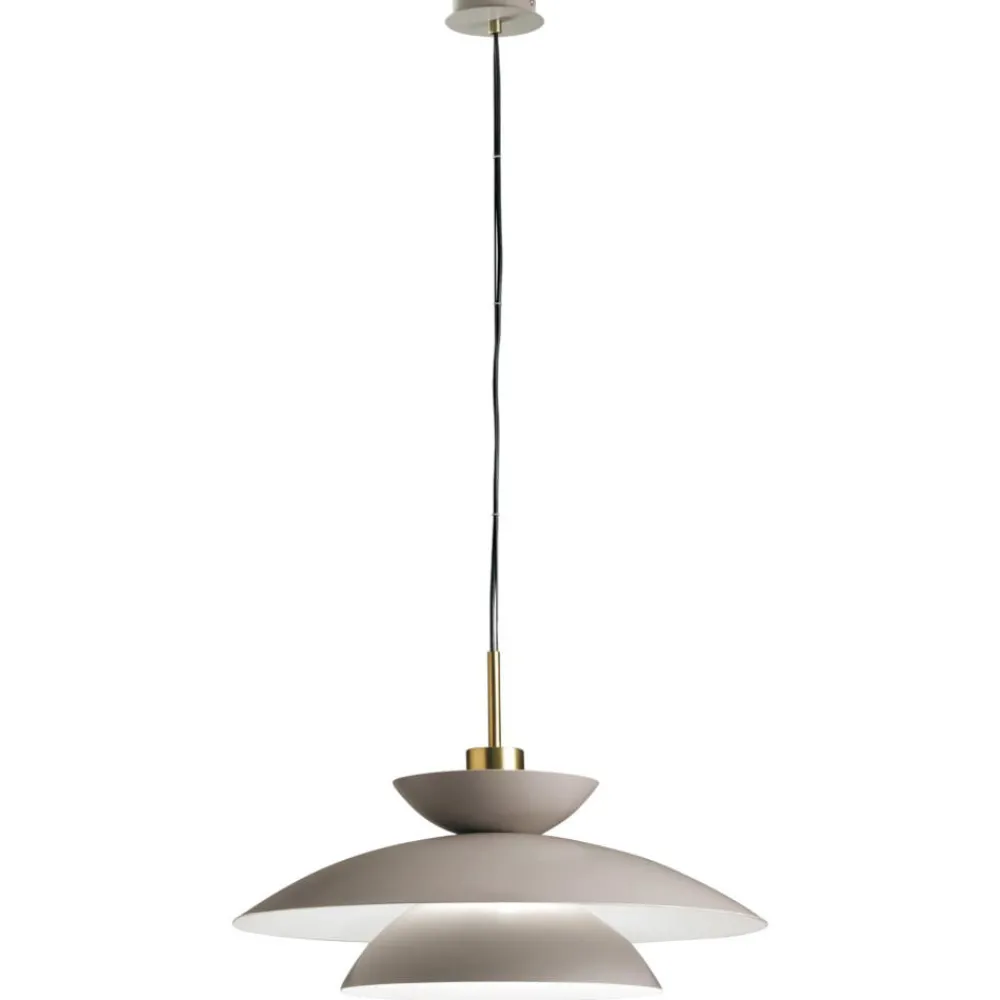 Lampadari Cucina-Miloox Sforzin kloe lampadario tortora per cucina moderna