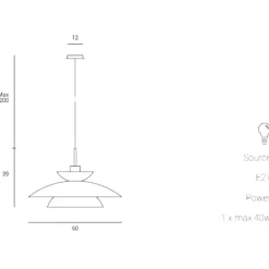 Lampadari Cucina-Miloox Sforzin kloe lampadario tortora per cucina moderna