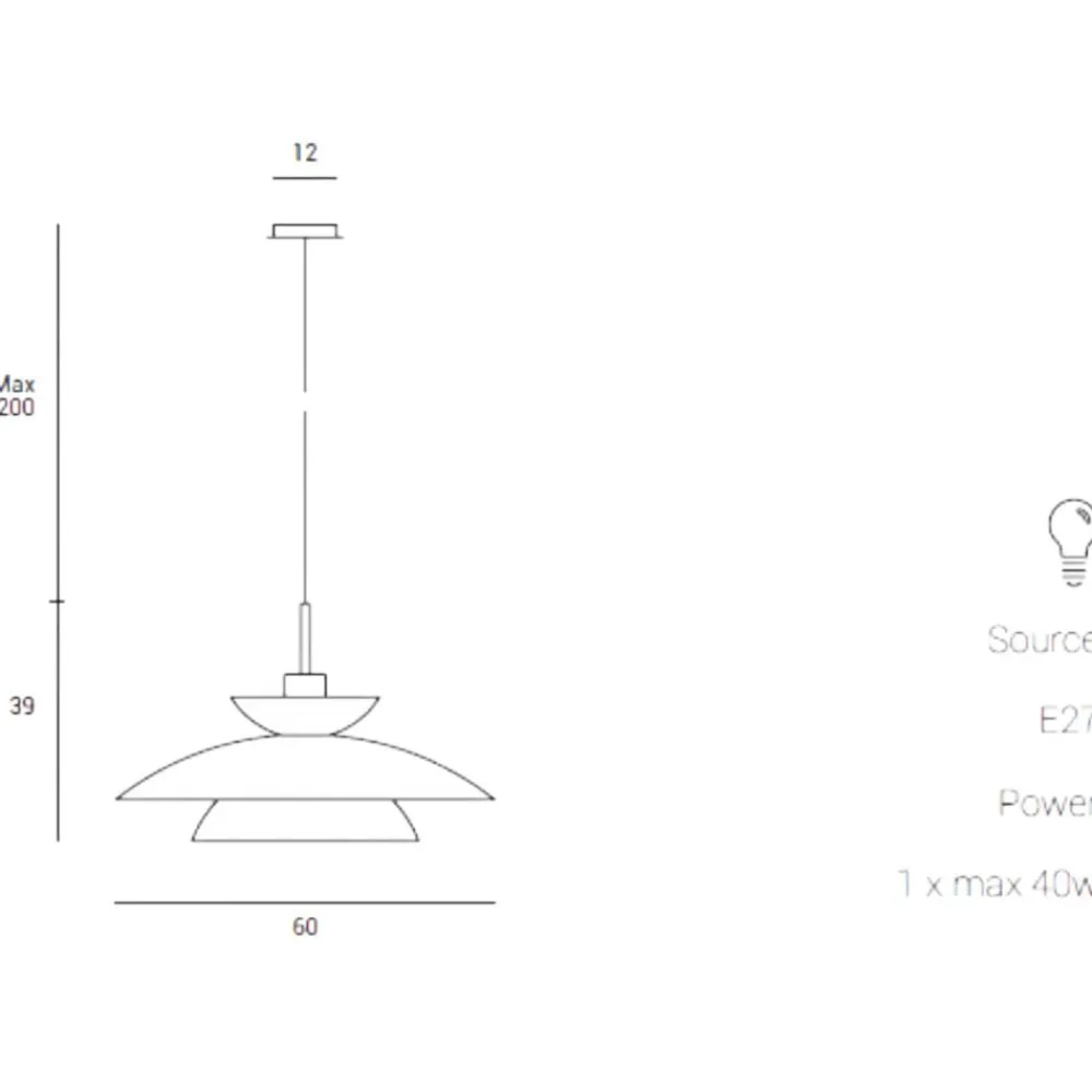 Lampadari Cucina-Miloox Sforzin kloe lampadario tortora per cucina moderna