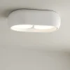 Plafoniere Moderne-Sforzin Illuminazione Sforzin mysia plafoniera da cucina colore bianco
