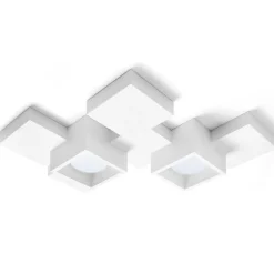 Plafoniere Moderne-Sforzin Illuminazione Sforzin side plafoniera da cucina in gesso