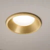 Faretti Da Incasso-Sforzin Illuminazione Sforzin thessaly faretto da incasso rotondo oro gu10