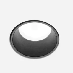 Faretti Da Incasso-Sforzin Illuminazione Sforzin thessaly faretto gesso da incasso rotondo nero