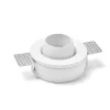 Faretti Da Incasso-Sforzin Illuminazione Sforzin t412 lelanto faretto orientabile da incasso gu10 led personalizzazione