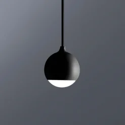 Lampadari Moderni-Vivida International Shallow vivida lampadario cascata nero per salotto led 40w 3000k