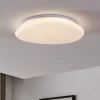 Plafoniere Moderne-Eglo Sileras z plafoniera moderna effetto cristallo led rgb 2700k a 6500k