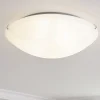 Plafoniere Moderne-Ideal Lux Simply pl4 plafoniera per cucina rotonda 50cm di vetro