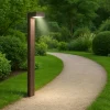 Lampioni Da Giardino-Ideal Lux Sirio pt2 lampione da giardino marrone 80cm
