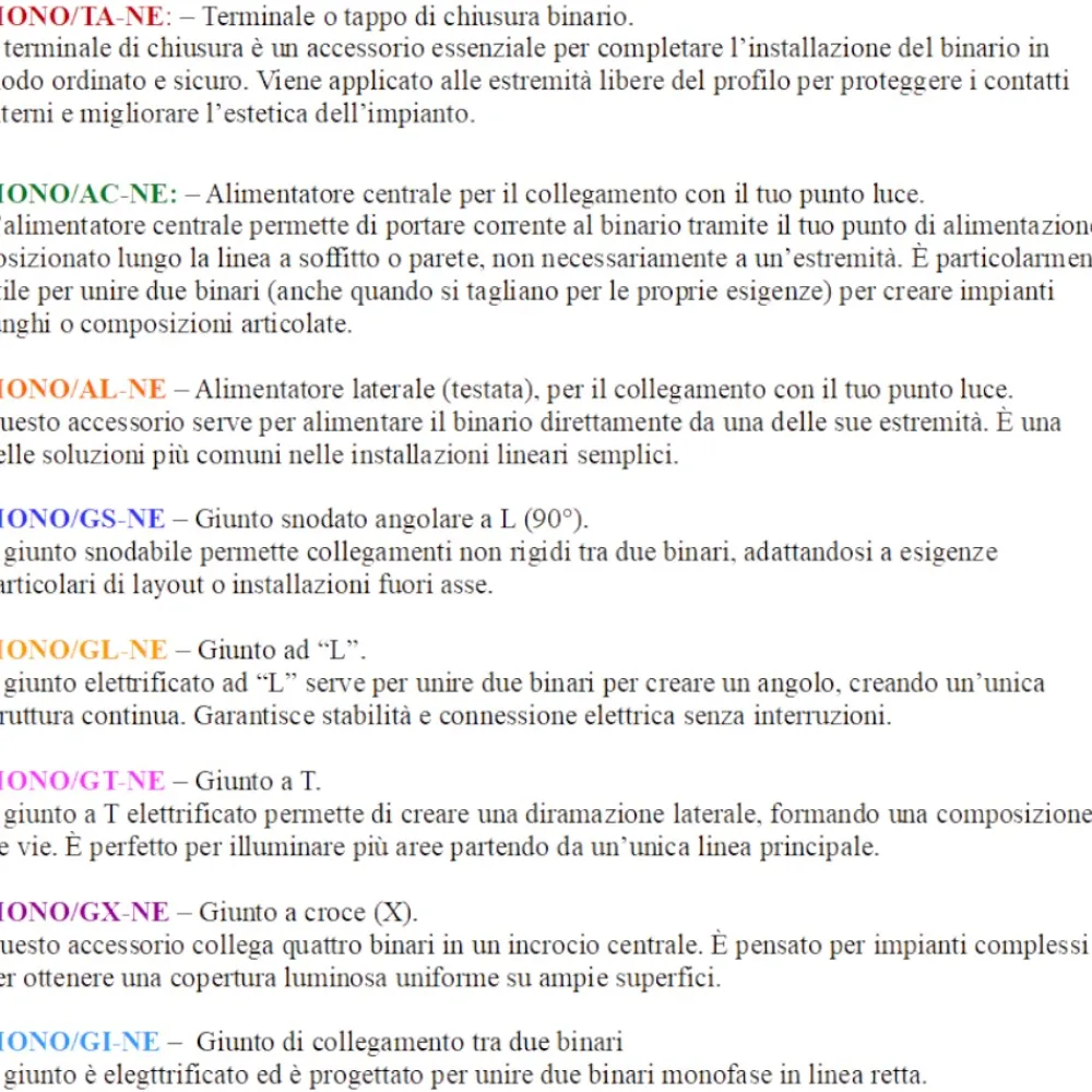 Illuminazione A Binario-Selezionato da Mazzolaluce Sistema binario ad angolo 300cm nero led 3000k con spot orientabili
