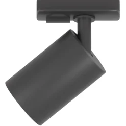 Illuminazione A Binario-Selezionato da Mazzolaluce Sistema binario angolare nero monofase modulo led 4000k con spot