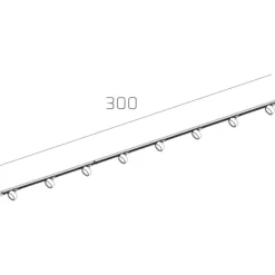 Illuminazione A Binario-Selezionato da Mazzolaluce Sistema binario 300cm nero monofase con spot gx53 orientabili