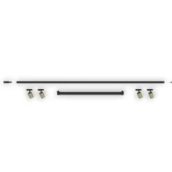 Illuminazione A Binario-Selezionato da Mazzolaluce Sistema binario modulo led 40w 3000k nero oro con spot