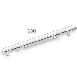 Illuminazione A Binario-Selezionato da Mazzolaluce Sistema binario modulo led 40w 3000k nero oro con spot