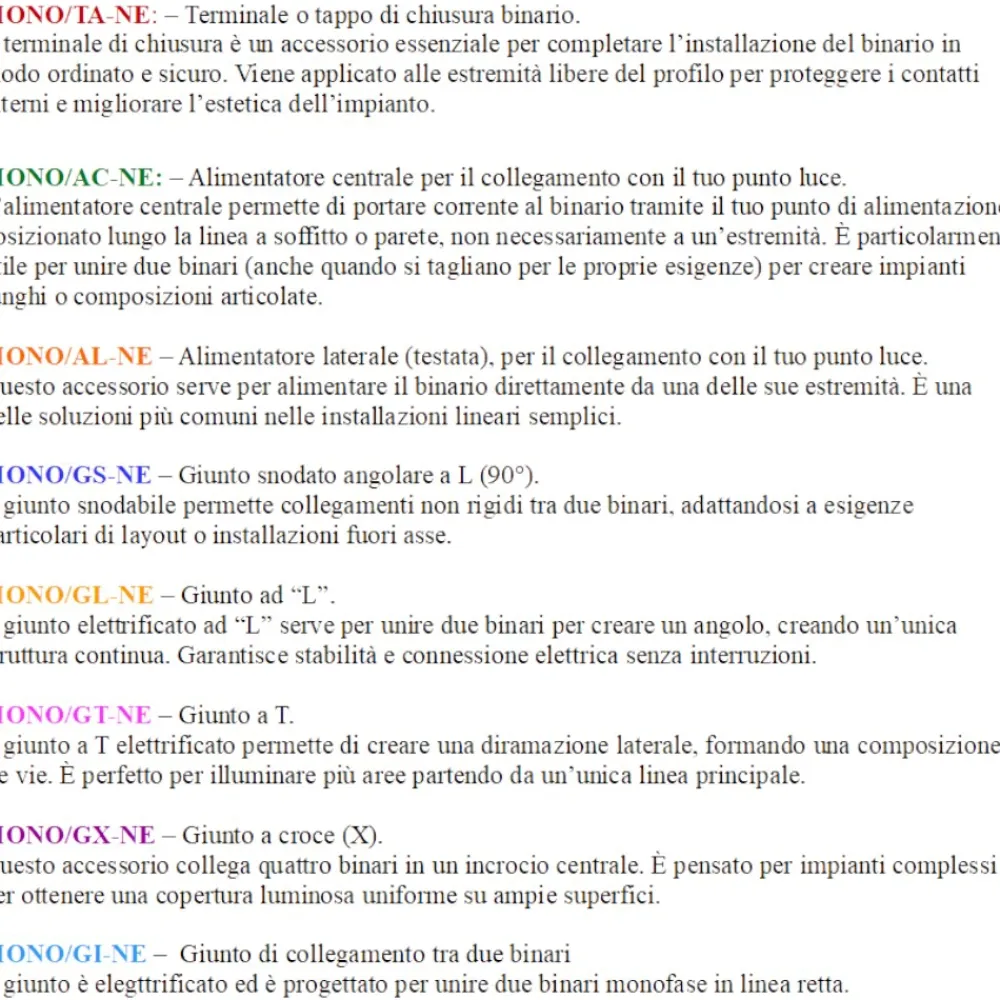 Illuminazione A Binario-Top Light Sistema binario monofase nero 100cm 3 spot orientabili gu10