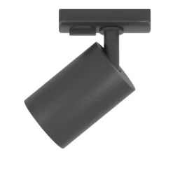 Illuminazione A Binario-Selezionato da Mazzolaluce Sistema binario nero 300cm monofase 8 spot orientabili